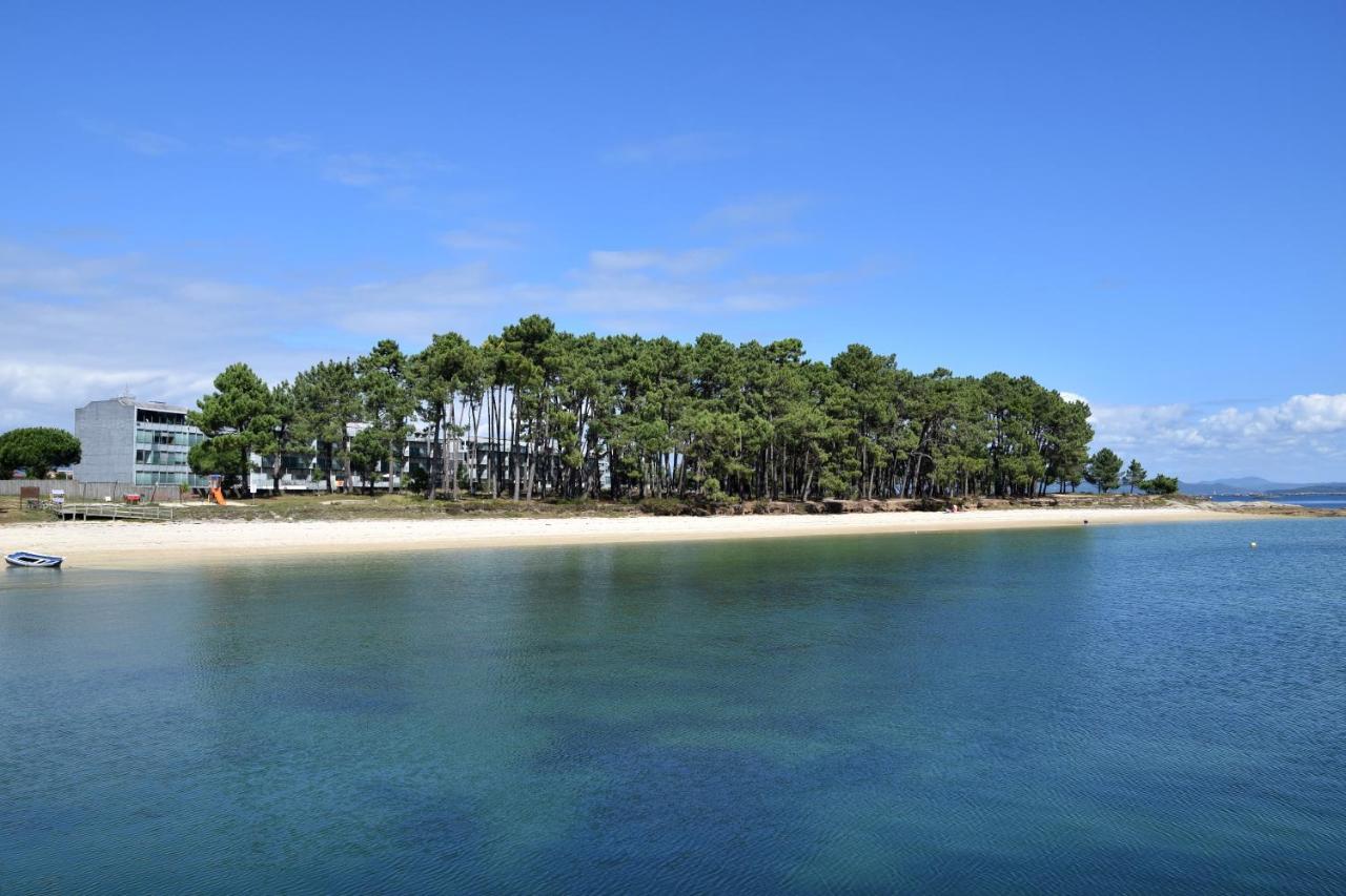 Maravilloso Apartamento De Playa En La Paradisiaca Illa De Arousa Екстериор снимка